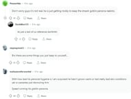 Some on Reddit thought xQc should not have shared this story (Image via LiveStreamFails/Reddit)